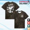 kenny Antisocialsocialclub Merch Store Assc X Peanuts Snoopy Logo Tee Leopardaa