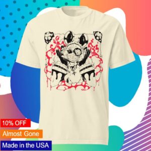 Agent Ink Merch Store Ironmouse Mousequinn Tee Beige