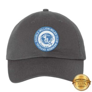 Medium Build Merch Store Double Million Miler Club Member Hat