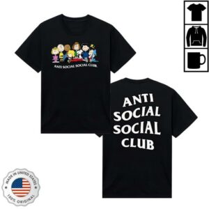 Antisocialsocialclub Merch Store Shop Assc X Peanuts Peanuts Gang Tee