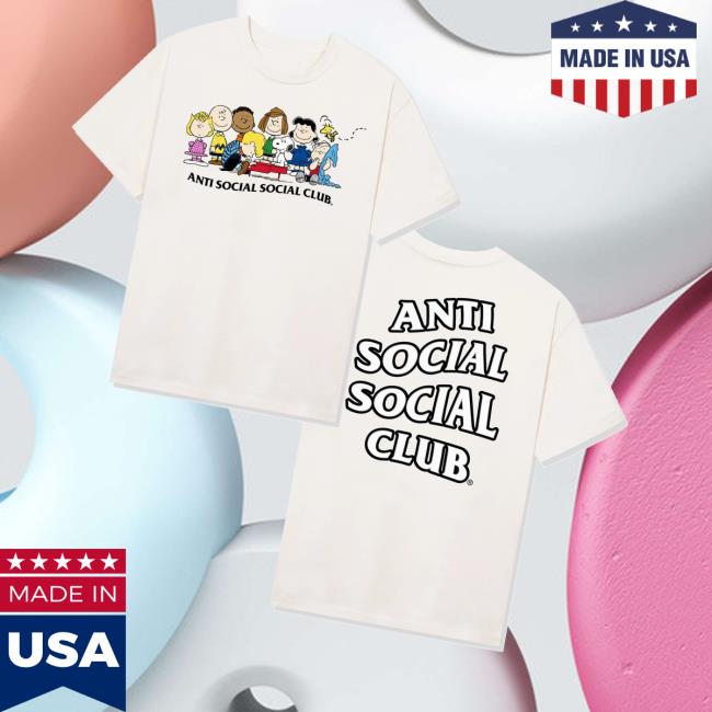 Antisocialsocialclub Merch Store Shop Assc X Peanuts Peanuts Gang Tee Antisocialsocialclub Merch Store Shop Assc X Peanuts Peanuts Gang Tee