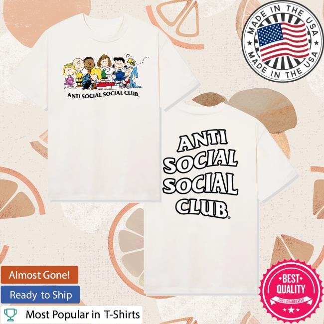 Antisocialsocialclub Merch Store Shop Assc X Peanuts Peanuts Gang Tee Antisocialsocialclub Merch Store Shop Assc X Peanuts Peanuts Gang Tee
