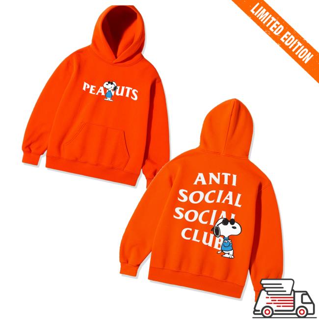 Antisocialsocialclub Merch Store Shop Assc X Peanuts Joe Cool Premium Hoodie Antisocialsocialclub Merch Store Shop Assc X Peanuts Joe Cool Premium Hoodie