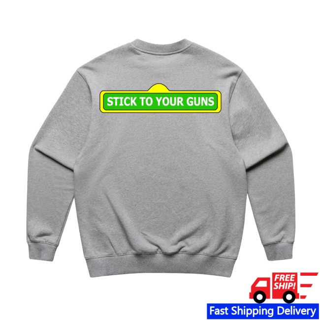 Stick To Your Guns Store Merch Quit Talkin’ Trash Crewneck Stick To Your Guns Store Merch Quit Talkin’ Trash Crewneck