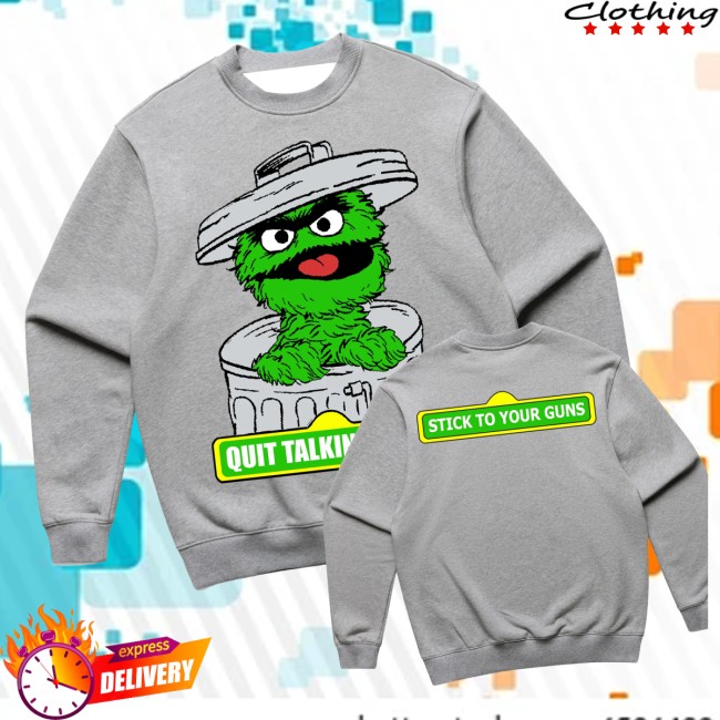 Stick To Your Guns Store Merch Quit Talkin’ Trash Crewneck Stick To Your Guns Store Merch Quit Talkin’ Trash Crewneck