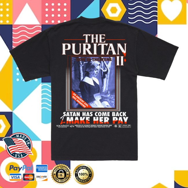 A24 Films Shop Store Merch Online Ceramics X Maxxxine The Puritan Ii Tee A24 Films Shop Store Merch Online Ceramics X Maxxxine The Puritan Ii Tee