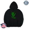 Trimset Store Merch Green On Black Hoodie 1 kenny Trimset Store Merch Green On Black Hoodie