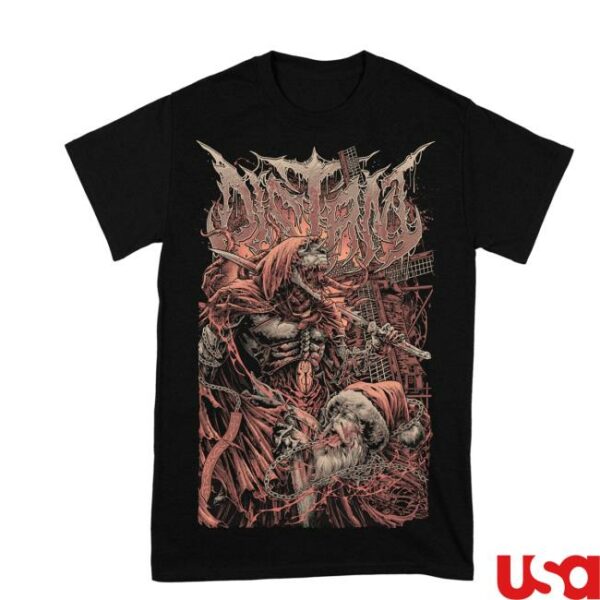 Distant Merch Store Brutal Xmas T-Shirt - Newest Fashion Trends