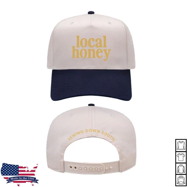 Sewing Down South Merch Store Local Honey Embroidered Hat Sewing Down South Merch Store Local Honey Embroidered Hat