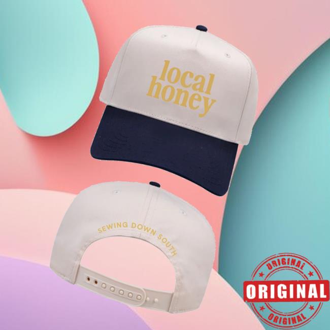Sewing Down South Merch Store Local Honey Embroidered Hat Sewing Down South Merch Store Local Honey Embroidered Hat