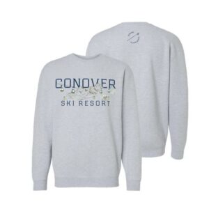 Sewing Down South Merch Store Conover Ski Resort Crewneck Sweatshirt