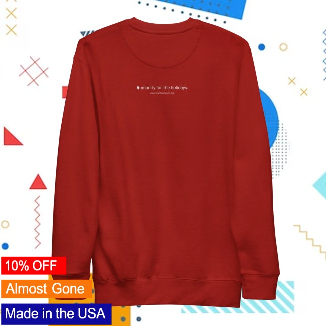 American Humanist Store Merch Ugly Sweater Unisex Premium Sweatshirt American Humanist Store Merch Ugly Sweater Unisex Premium Sweatshirt