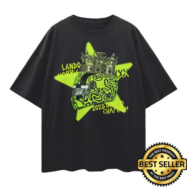 The Red Flags Merch Store 2025 Lando Norris Championship Tee The Red Flags Merch Store 2025 Lando Norris Championship Tee