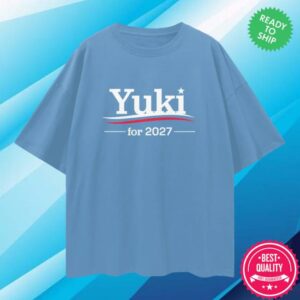 The Red Flags Merch Store Yuki 2027 Campaign Tee