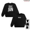 kenny 2819 Merch Store Wring Out Your Sin Crew Black Whiteaa