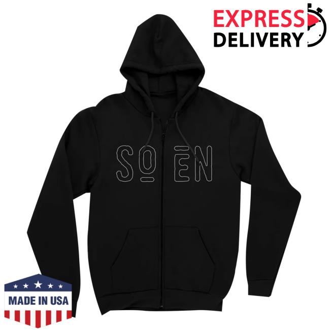 Soen Merch Store Zipper Hoodie Memorial Soen Merch Store Zipper Hoodie Memorial