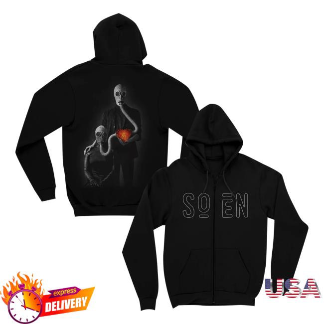 Soen Merch Store Zipper Hoodie Memorial Soen Merch Store Zipper Hoodie Memorial
