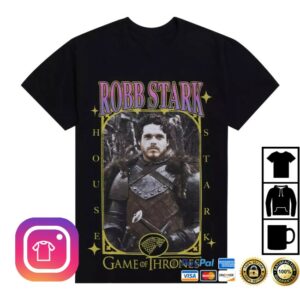 Hot Topic Shop Merch Game Of Thrones Robb Stark T-Shirt