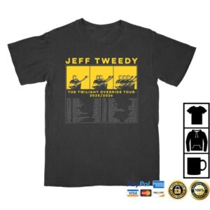 Wilco Store Merch Twilight Override 2025-26 Tour T-Shirt