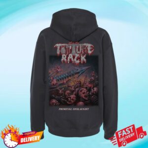 Pyre Press Merch Store Torture Rack Primeval Onslaught Hoodie