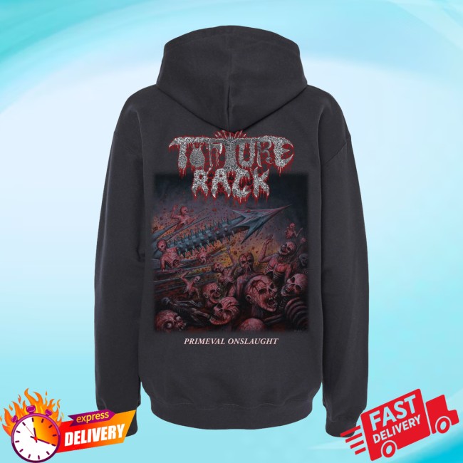 Pyre Press Merch Store Torture Rack Primeval Onslaught Hoodie Pyre Press Merch Store Torture Rack Primeval Onslaught Hoodie