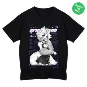 Uwumarket Store Merch Gremlynnie Fluffy And Rowdy Shirt