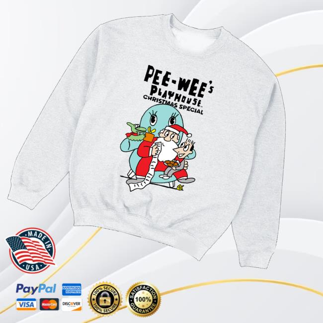 Retrokid Merch Store Pee-Wee’s Playhouse Christmas Special Crewneck Retrokid Merch Store Pee-Wee’s Playhouse Christmas Special Crewneck