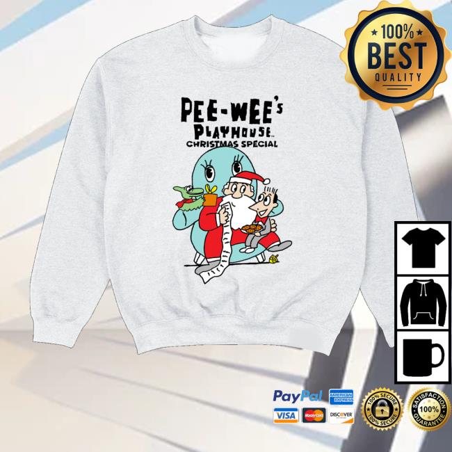 Retrokid Merch Store Pee-Wee’s Playhouse Christmas Special Crewneck Retrokid Merch Store Pee-Wee’s Playhouse Christmas Special Crewneck