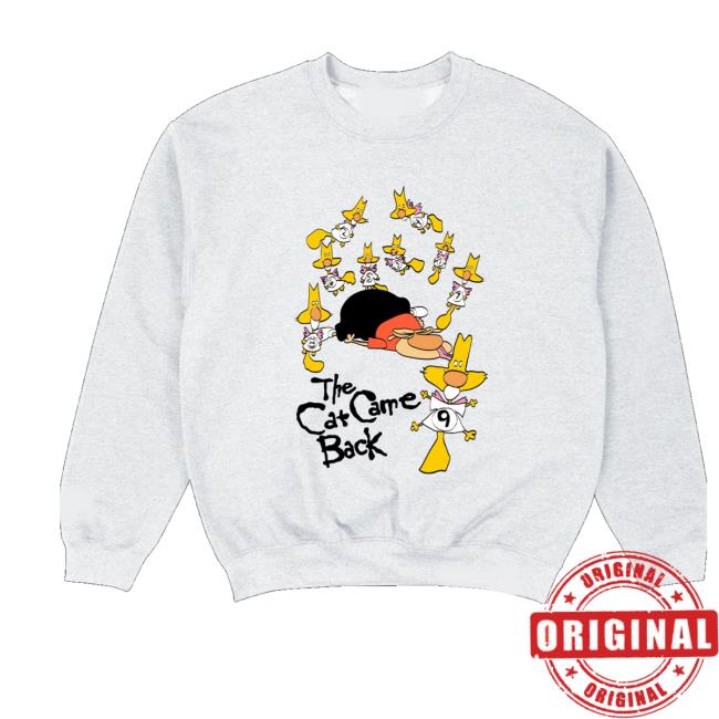 Retrokid Merch Store The Cat Came Back Crewneck Retrokid Merch Store The Cat Came Back Crewneck