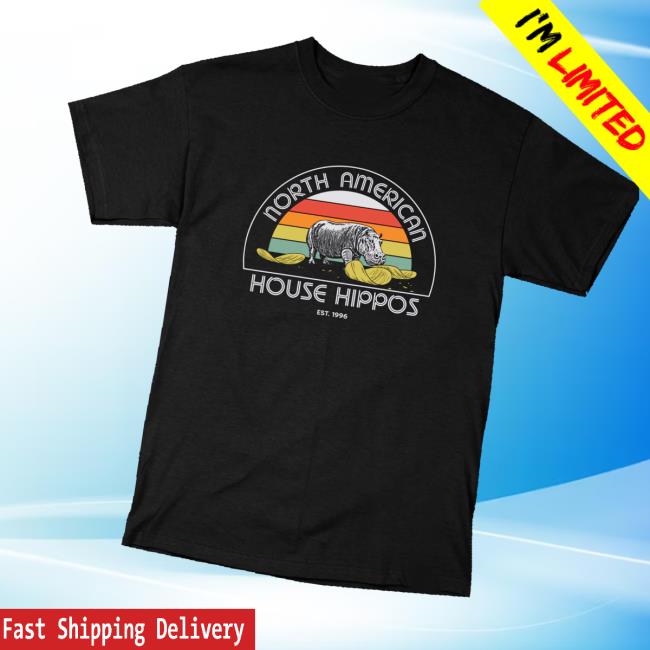 Retrokid Merch Store Retrokid Originals House Hippo T-Shirt Retrokid Merch Store Retrokid Originals House Hippo T-Shirt