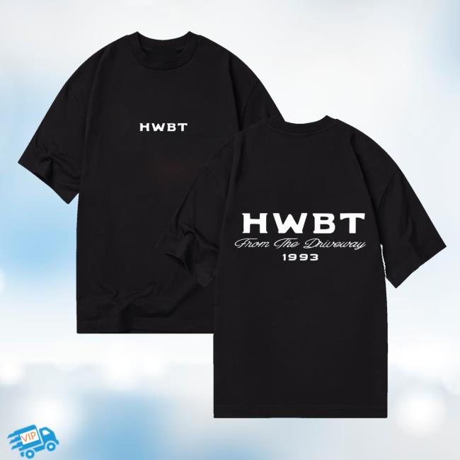 Hwbt Merch Store From The Driveway Oversized T-Shirt Hwbt Merch Store From The Driveway Oversized T-Shirt
