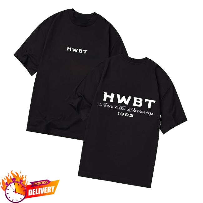 Hwbt Merch Store From The Driveway Oversized T-Shirt Hwbt Merch Store From The Driveway Oversized T-Shirt