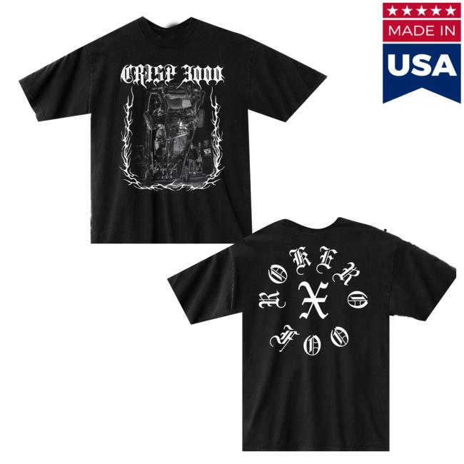 Rokero X Foo Store Merch Crisp 3000 Tee Rokero X Foo Store Merch Crisp 3000 Tee