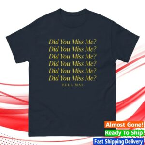 Interscope Records Ella Mai Store Merch Miss Me Tee