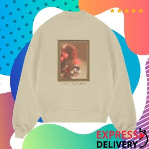 Interscope Records Store Merch  Christmas Tree Vintage Crewneck