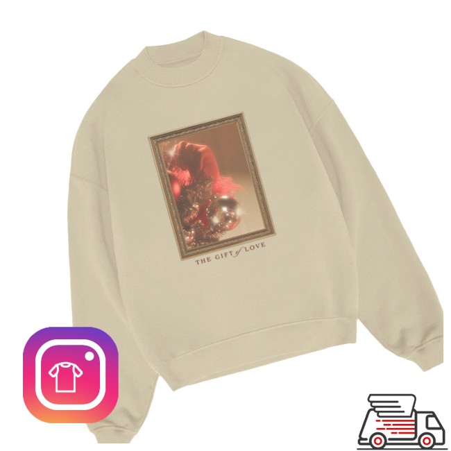 Interscope Records Store Merch Christmas Tree Vintage Crewneck Interscope Records Store Merch Christmas Tree Vintage Crewneck