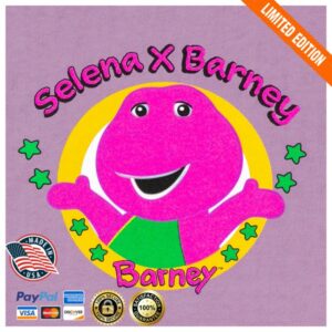 Rolling Stone Store Merch Barney X Selena Starbright Hoodie