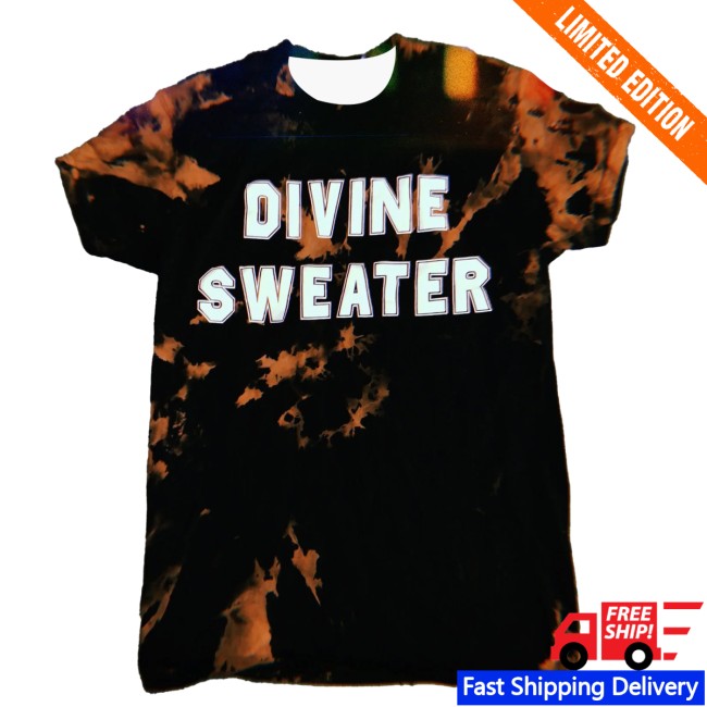 Divine Sweater Store Merch Bleach-Dye T-Shirt Divine Sweater Store Merch Bleach-Dye T-Shirt
