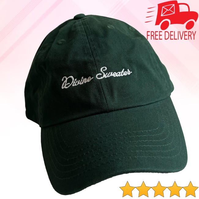 Divine Sweater Store Merch Forest Green Hat Divine Sweater Store Merch Forest Green Hat