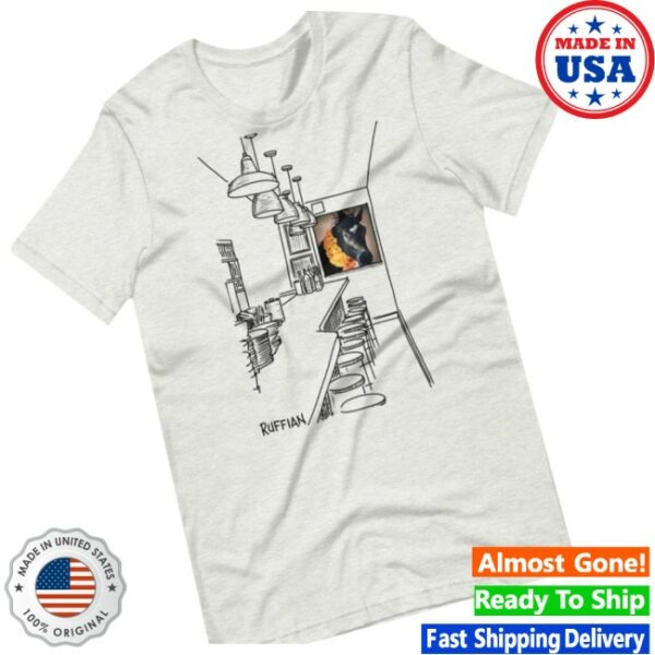 Ruffian Store Merch Ruffian Hand Drawn T Shirt - Newest Fashion Trends