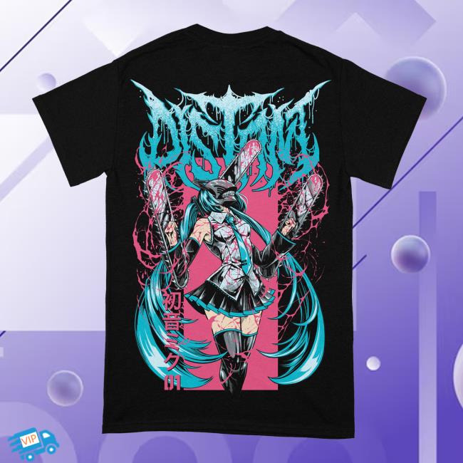 Distant Official Merch Store T-Shirt Chainsaw Girl Distant Official Merch Store T-Shirt Chainsaw Girl