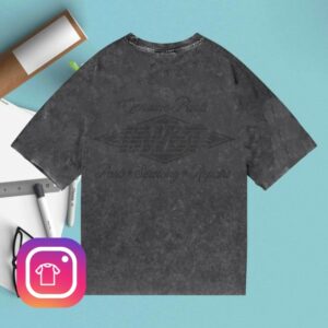 Hwbt Store Merch Washed Oversized T-Shirt
