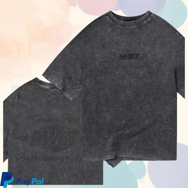 Hwbt Store Merch Washed Oversized T-Shirt Hwbt Store Merch Washed Oversized T-Shirt