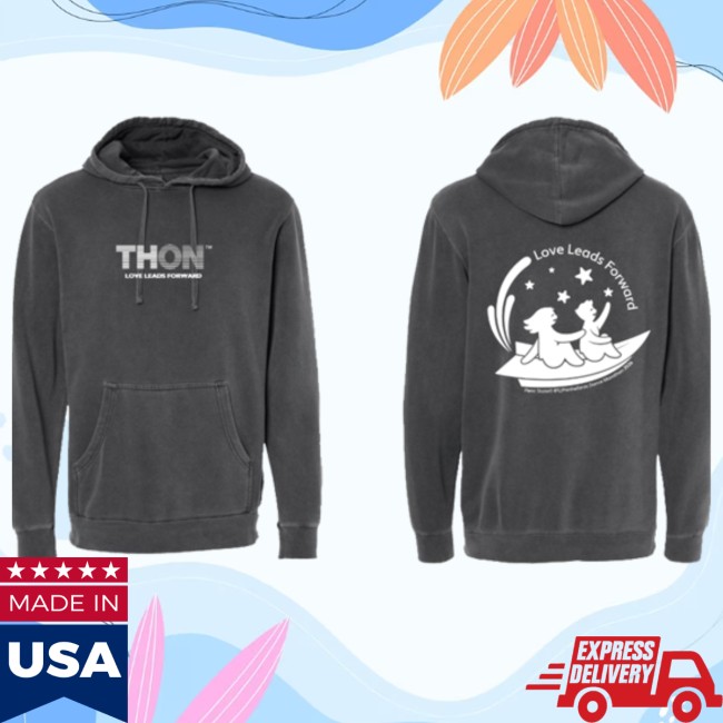 Thon Store Merch Thon™ 2026 Black Logo Hoodie Thon Store Merch Thon™ 2026 Black Logo Hoodie