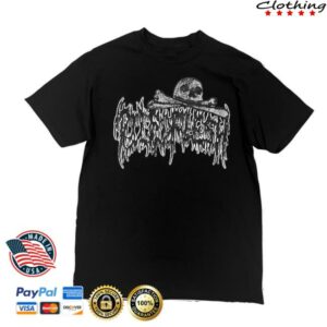 Piled Flesh Merch Store Pf Skull Logo Tee