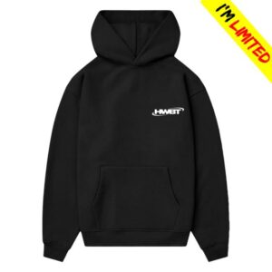 Hwbt Merch Store Black Core Oversized Hoodie