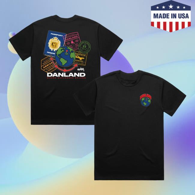 Mashtag X Kecks Merch Store Danland World Tee Black