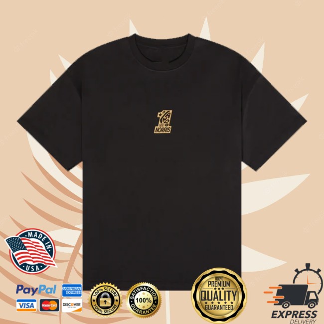 Lando Norris Store Merch #1 Boxy Tee Lando Norris Store Merch #1 Boxy Tee