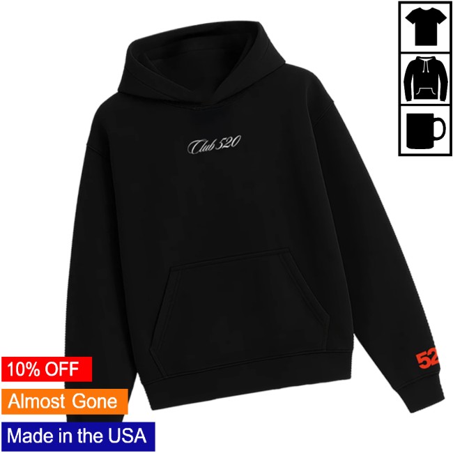 Club 520 Store Merch Five Twenty Club Hoodie Club 520 Store Merch Five Twenty Club Hoodie