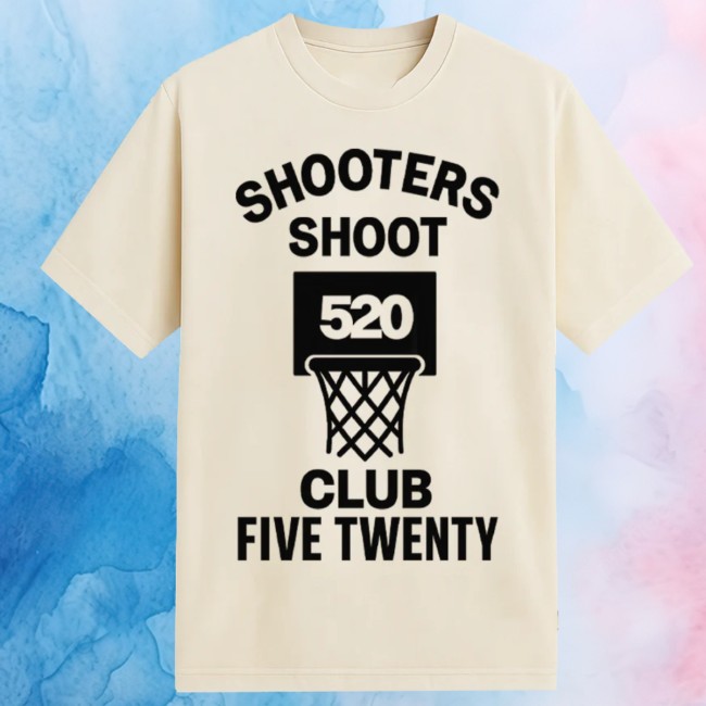 Club 520 Store Merch Five Twenty Shooter Tee Club 520 Store Merch Five Twenty Shooter Tee